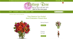 Desktop Screenshot of cottageroseflowers.ca